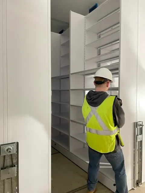 mobile shelving