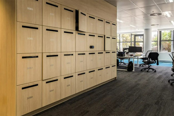 Locker, storage solutions, O'Brien Systems