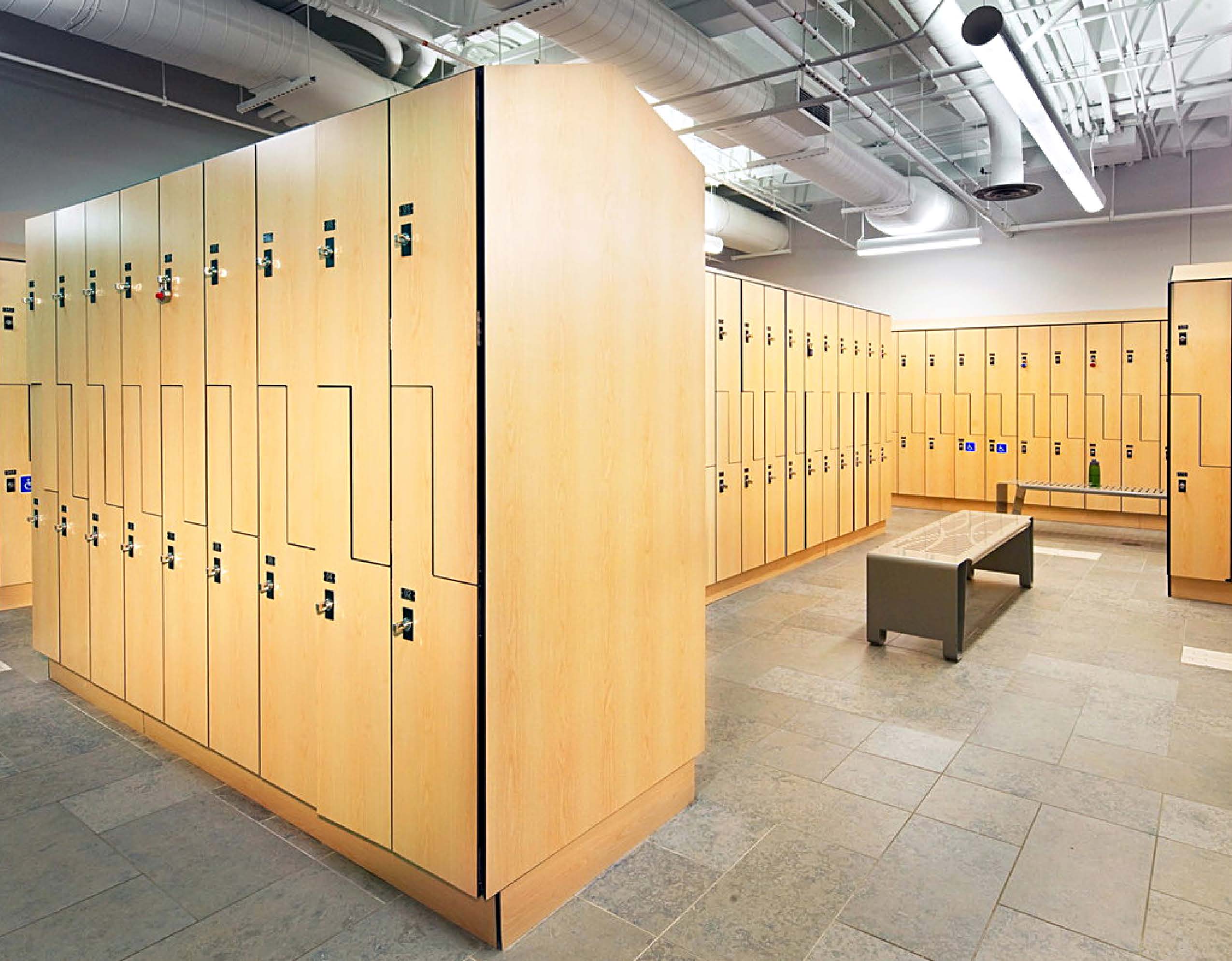 smart locker, phenolic locker, secure storage