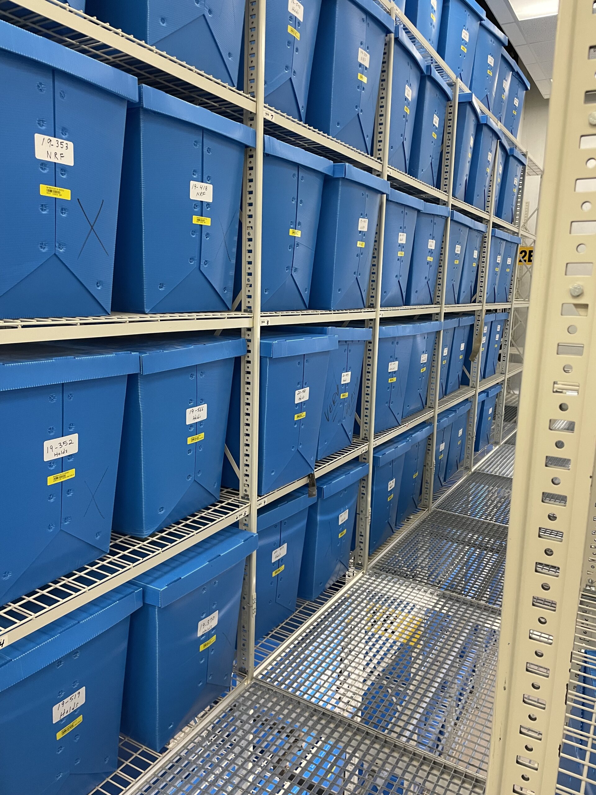 secure evidence storage