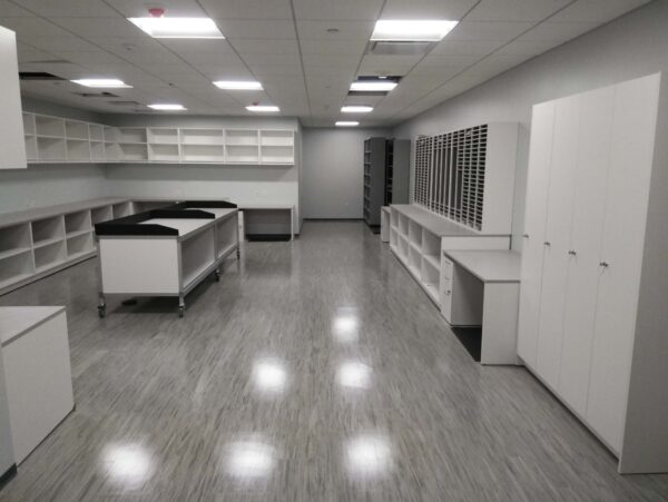 supply room organization, mailroom