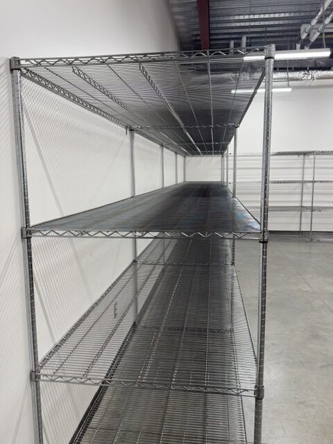 stainless steel shelving, durable shelving materials