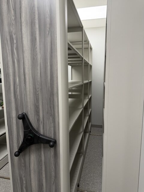 high-density mobile storage, back to school storage