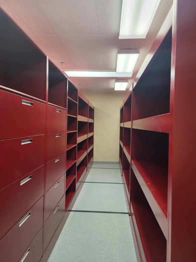 high-density mobile shelving, storage procurement